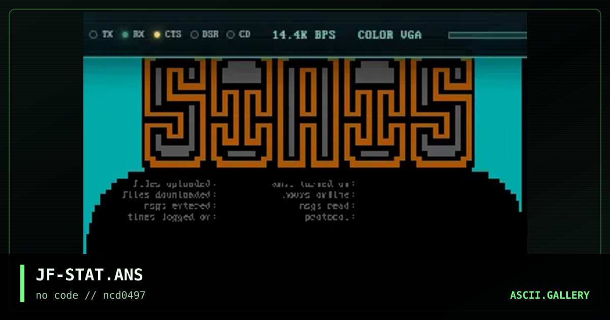 JF-STAT.ANS, by jellyfish, 1997