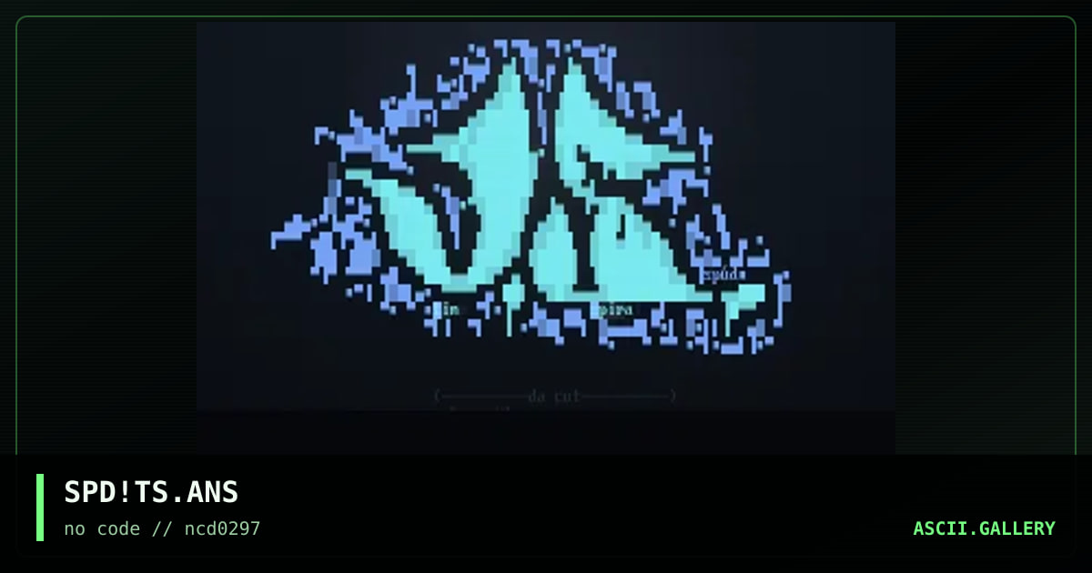 time spiral, by spud, 1997