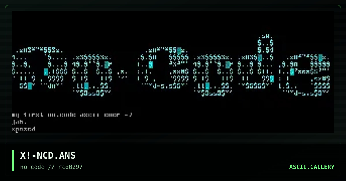 no.code, by untagged, 1997