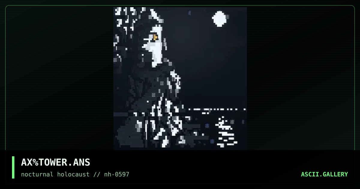 tower, by alla xul, 1997