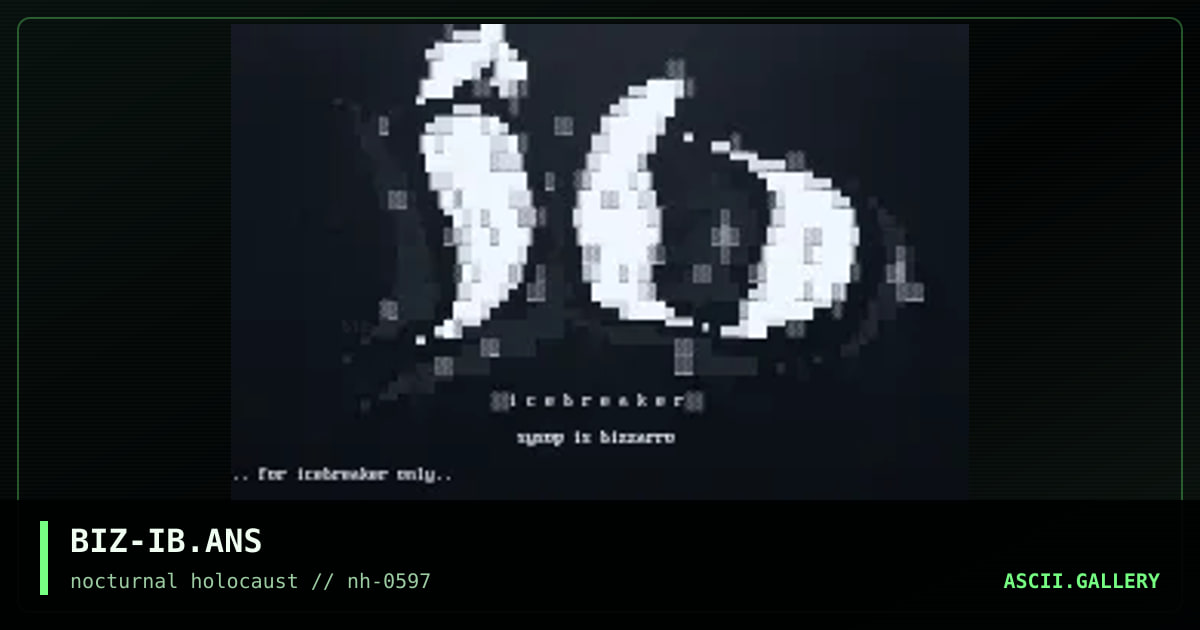 icebreaker, by bizzarro, 1997