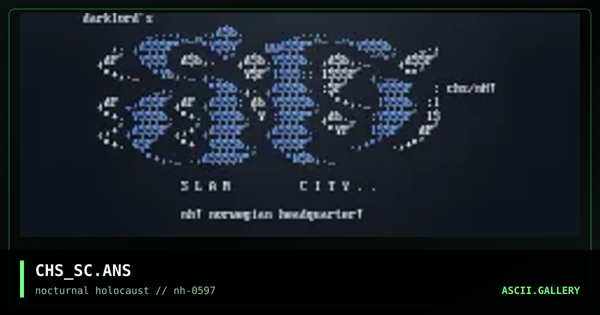 slam city, by catharsis, 1997