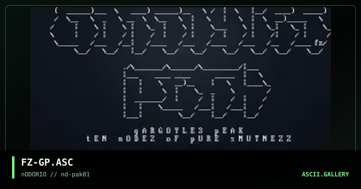 FZ-GP.ASC, by fizzle, 1995