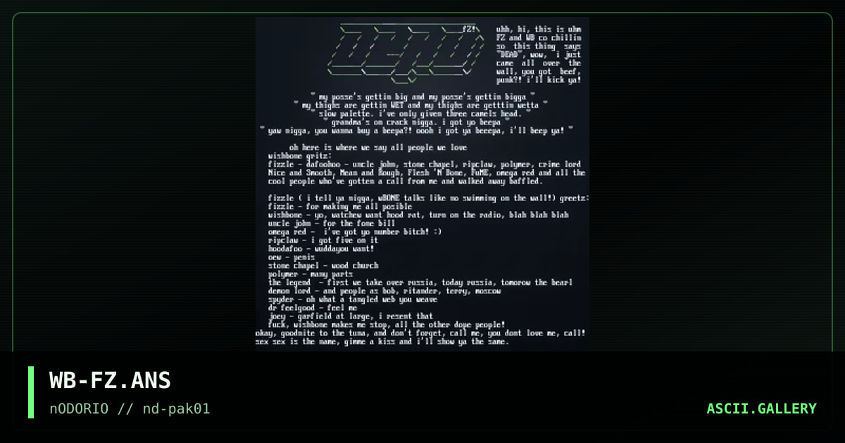WB-FZ.ANS, by wishbone, 1995