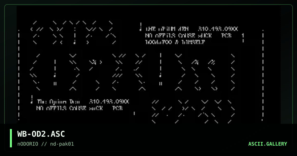 WB-OD2.ASC, by wishbone, 1995