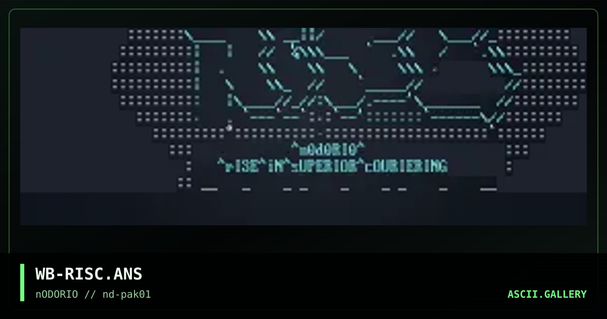 WB-RISC.ANS, by wishbone, 1995