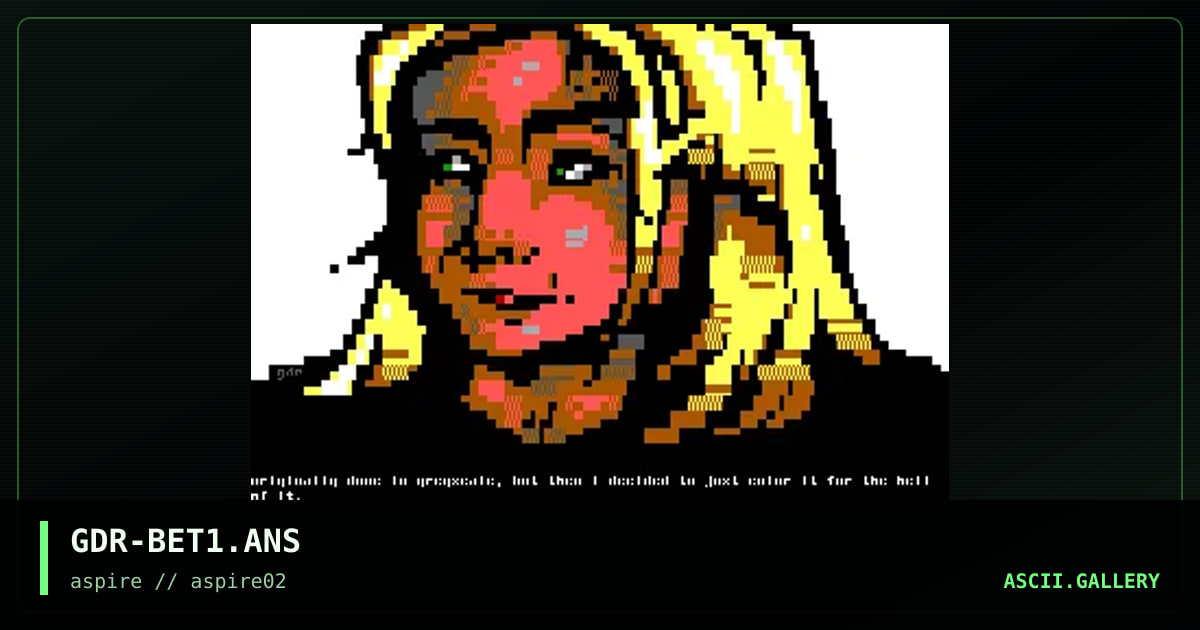 portrait, by gravedancer, 1998