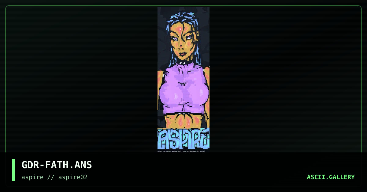 aspire promo, by gravedancer, 1998