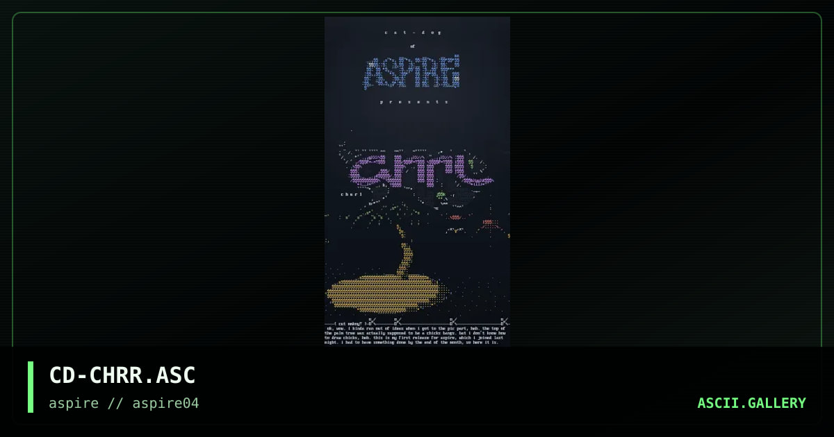 churl promo, by cat-dog, 1998