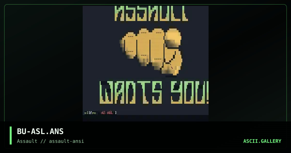 BU-ASL.ANS, by bullfrog, 1993