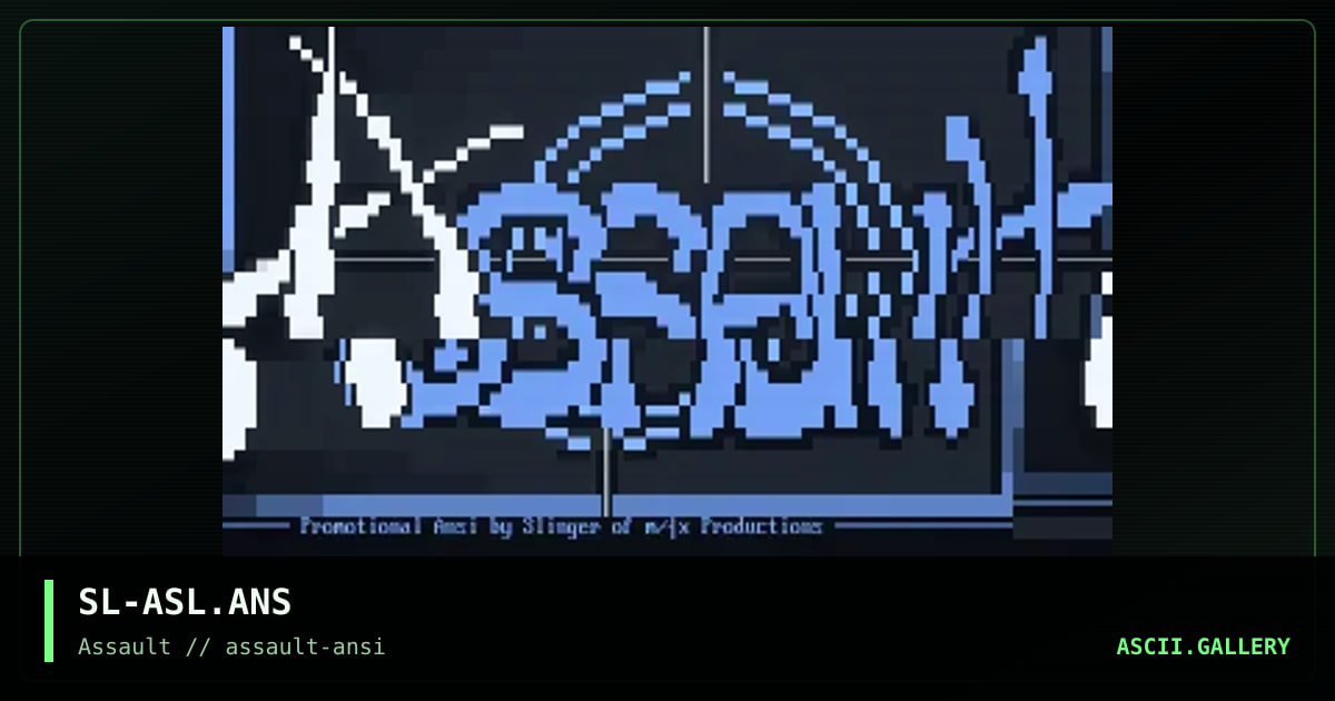 SL-ASL.ANS, by slinger, 1993