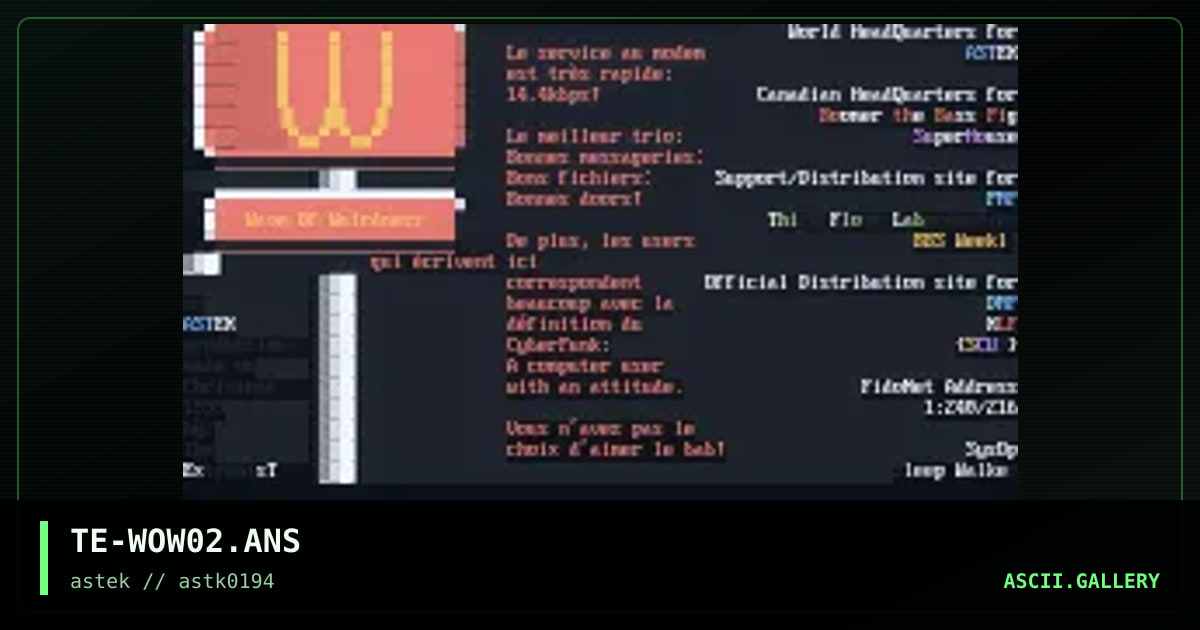 TE-WOW02.ANS, by the extremist, 1994