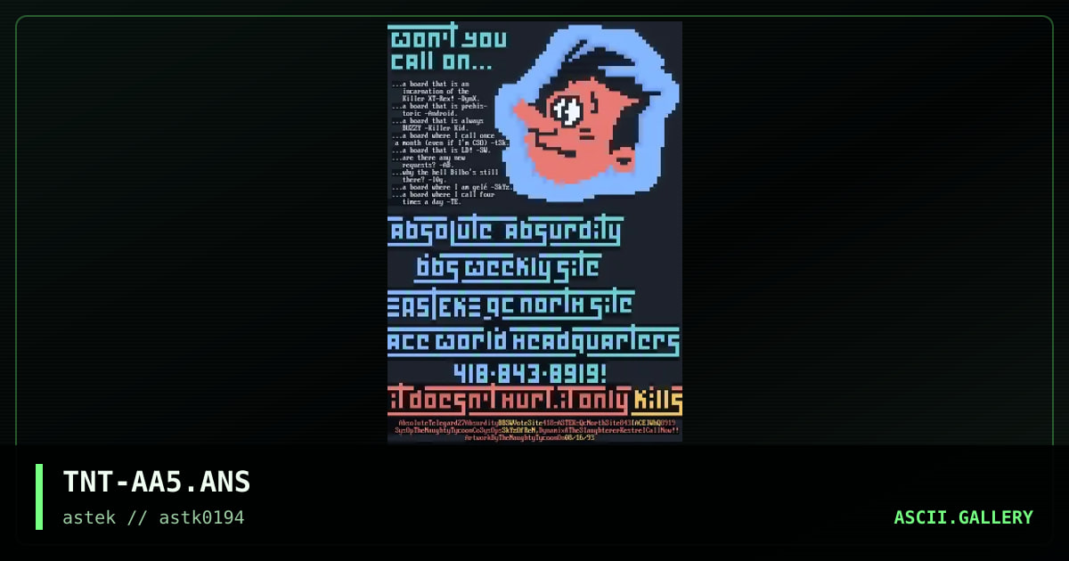 TNT-AA5.ANS, by the naughty tycoon, 1994
