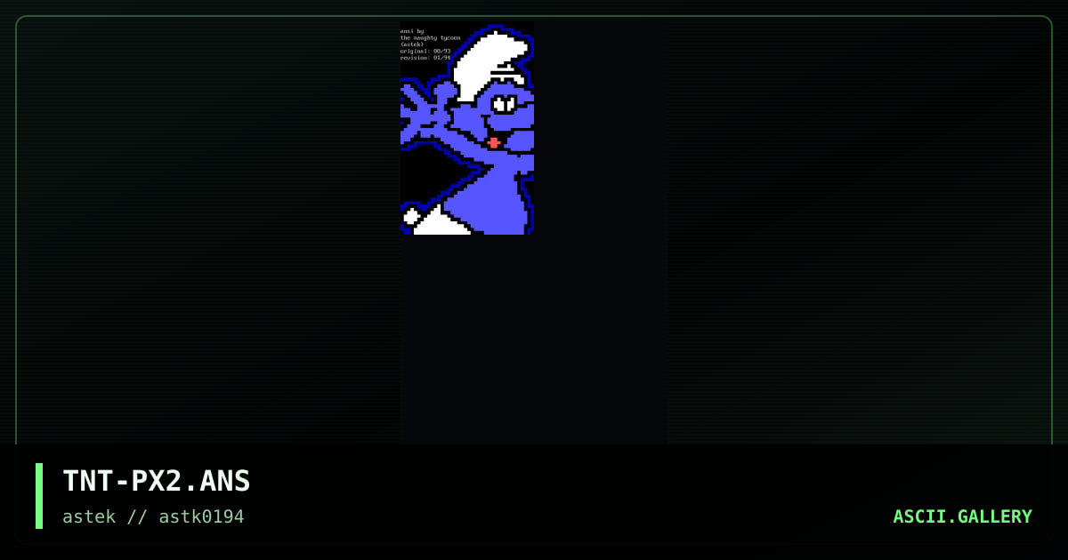 TNT-PX2.ANS, by the naughty tycoon, 1994