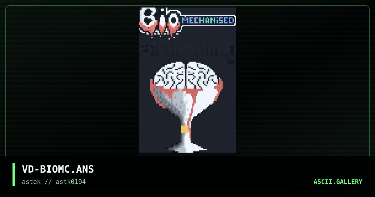 VD-BIOMC.ANS, by vlad drakul, 1994