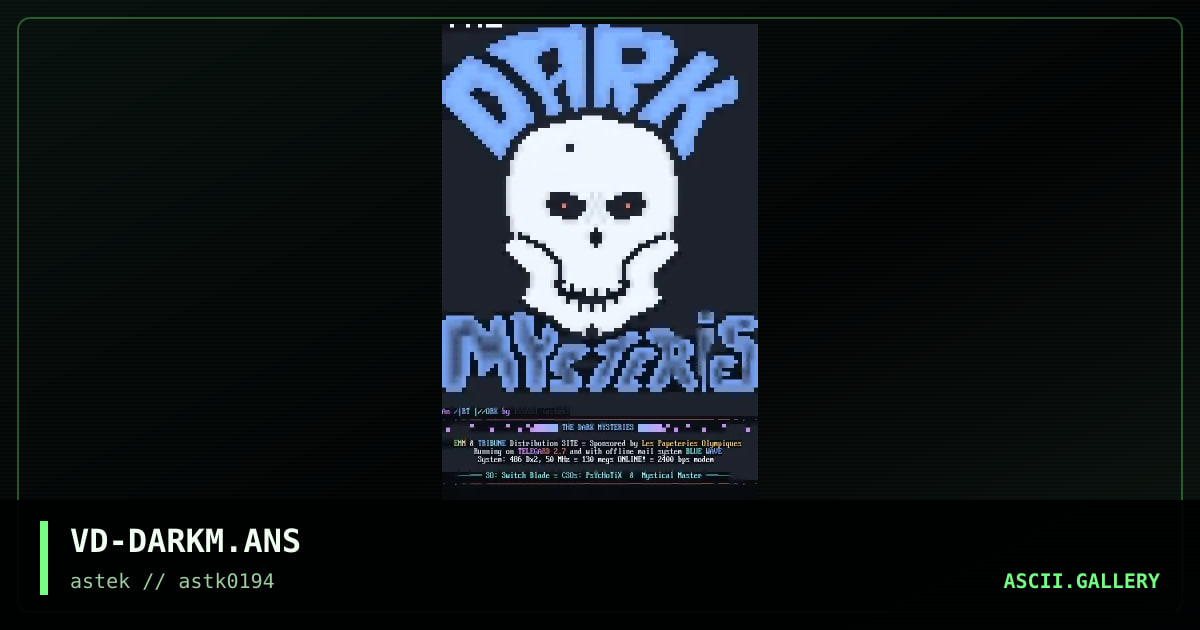 VD-DARKM.ANS, by vlad drakul, 1994