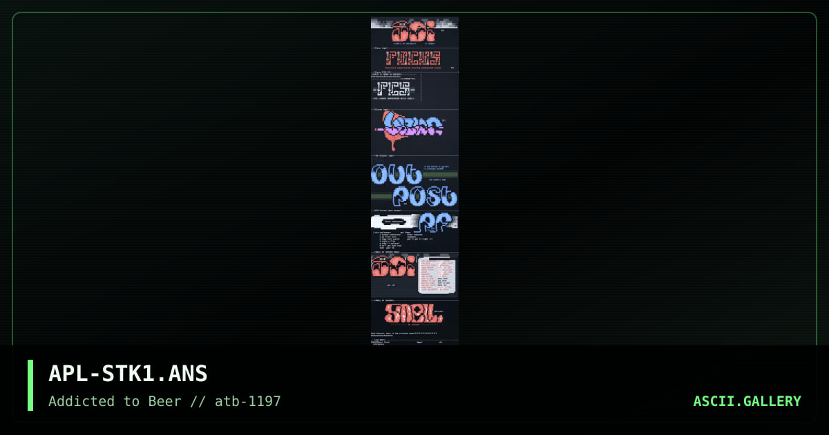 APL-STK1.ANS, by apollygon, 1997