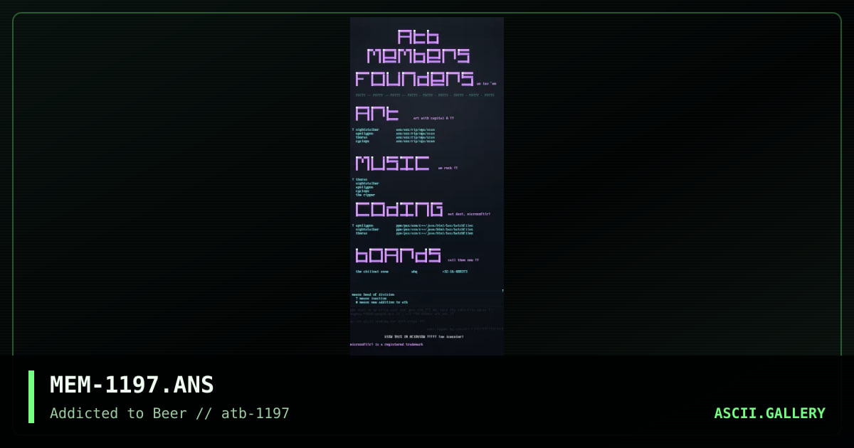 da membaz, by nightstalker, 1997