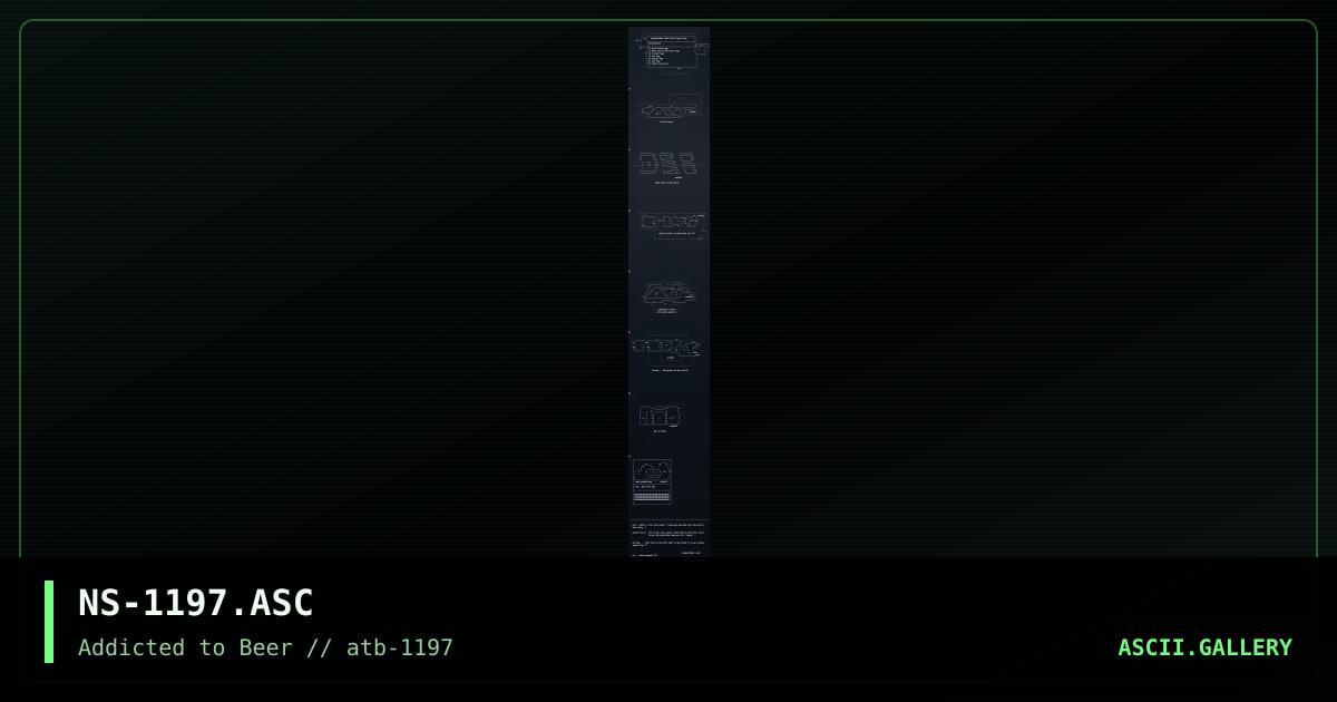 11-97 ascii logo colly, by nightstalker, 1997