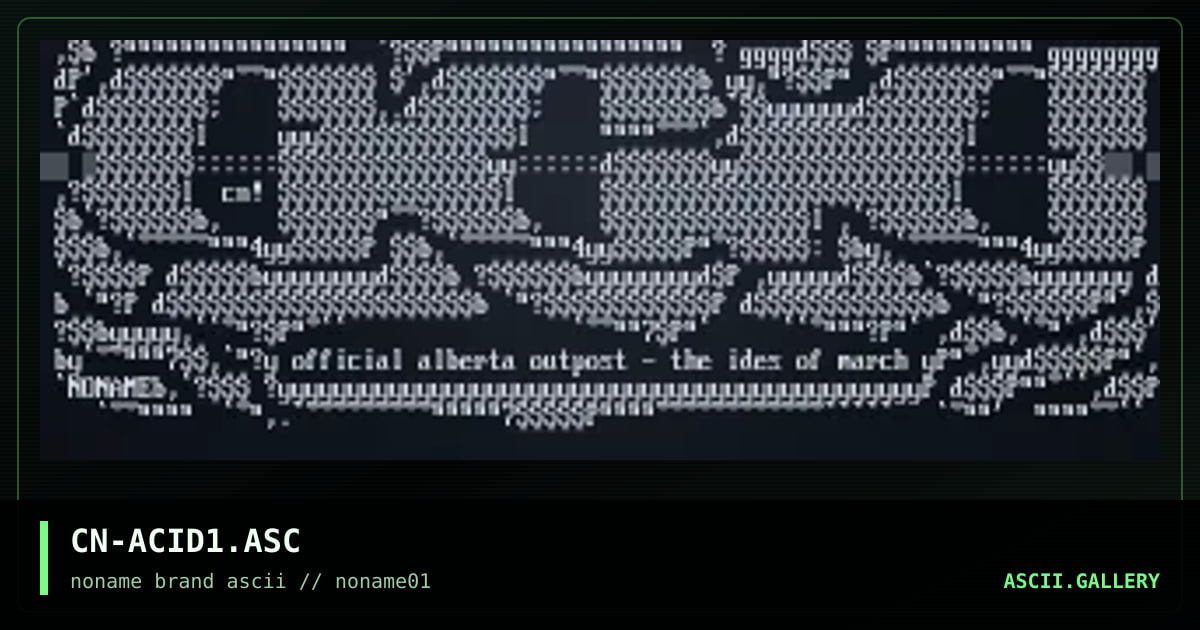 CN-ACID1.ASC, by cain, 1996
