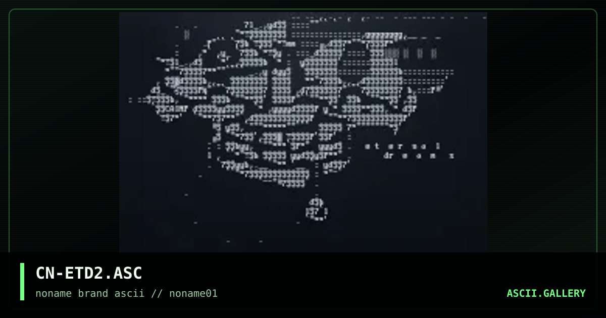 CN-ETD2.ASC, by cain, 1996