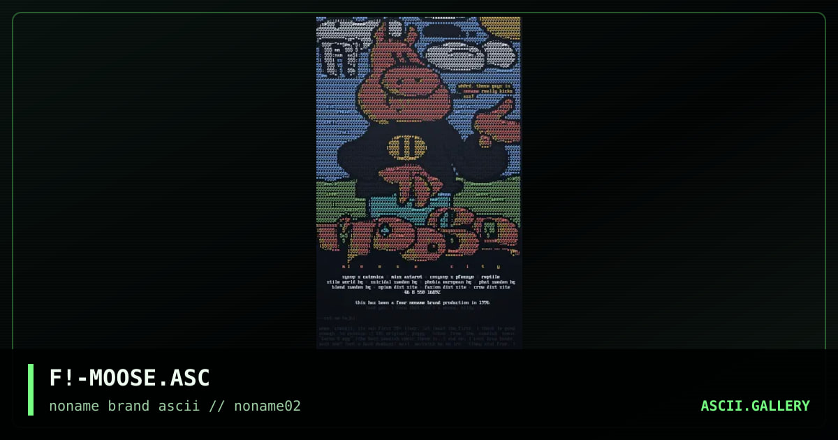 phear muh first 50liner@£@$!, by fear, 1996