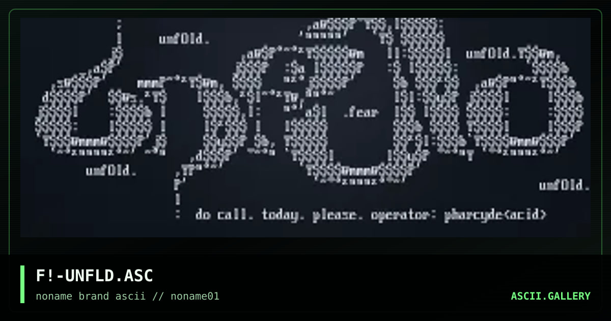 F!-UNFLD.ASC, by fear, 1996