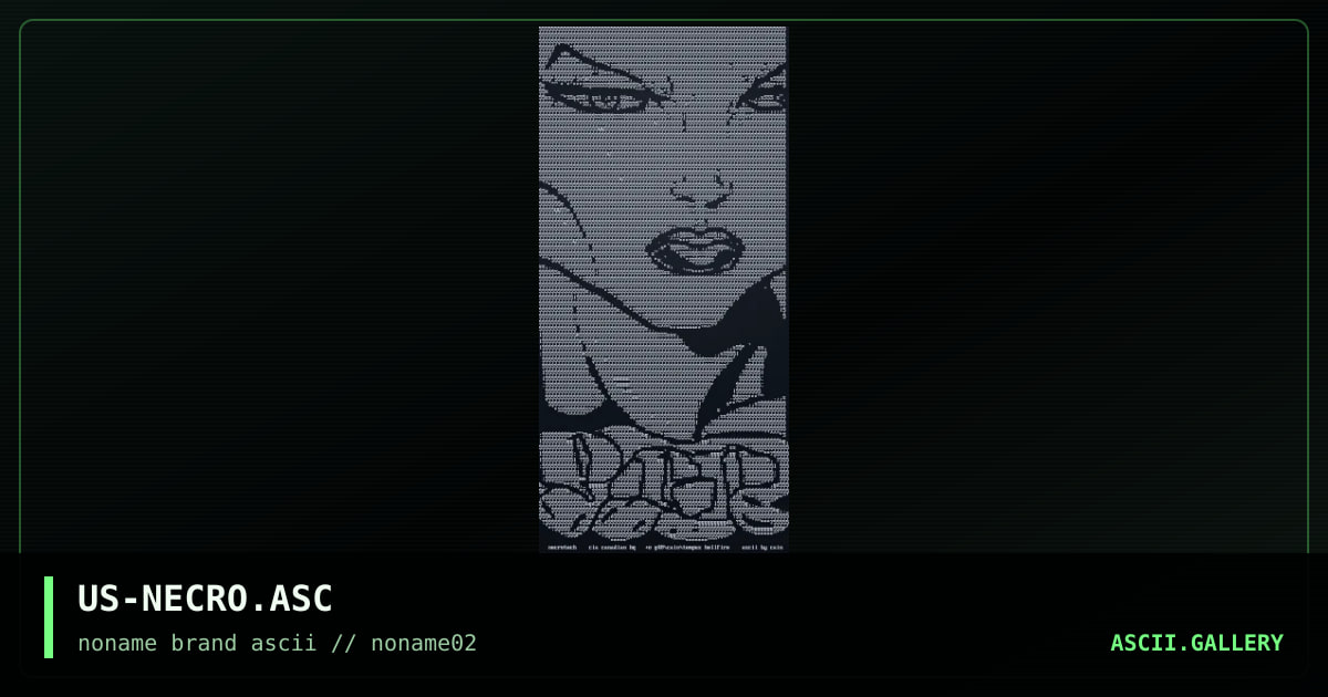 US-NECRO.ASC, by cain, discyple, 1996