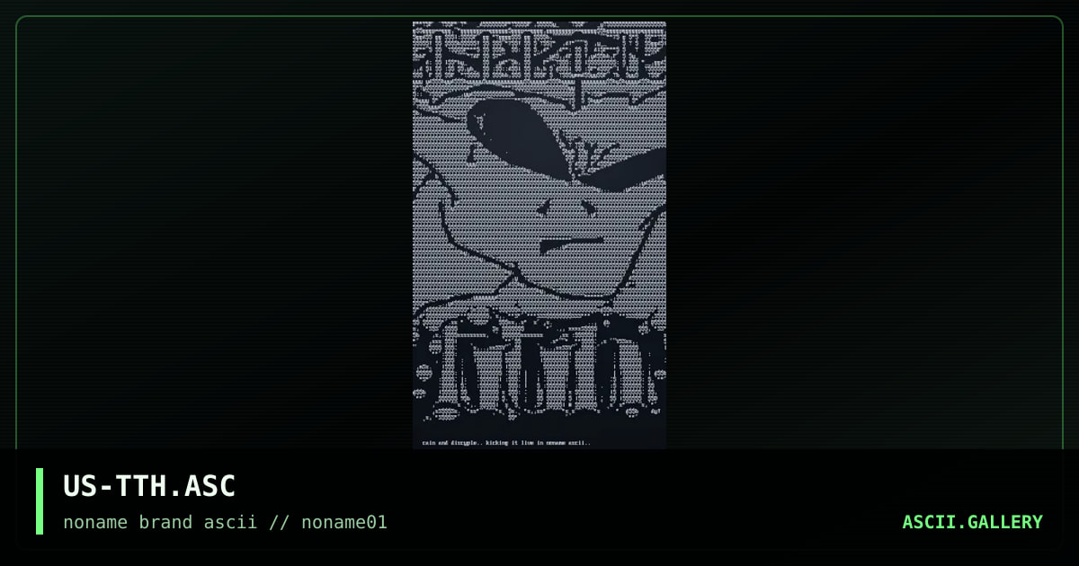 US-TTH.ASC, by cain, discyple, 1996
