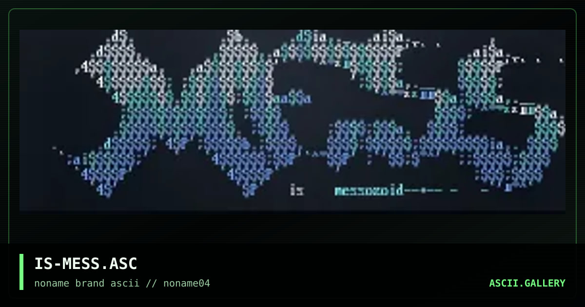 IS-MESS.ASC, by risu, 1996