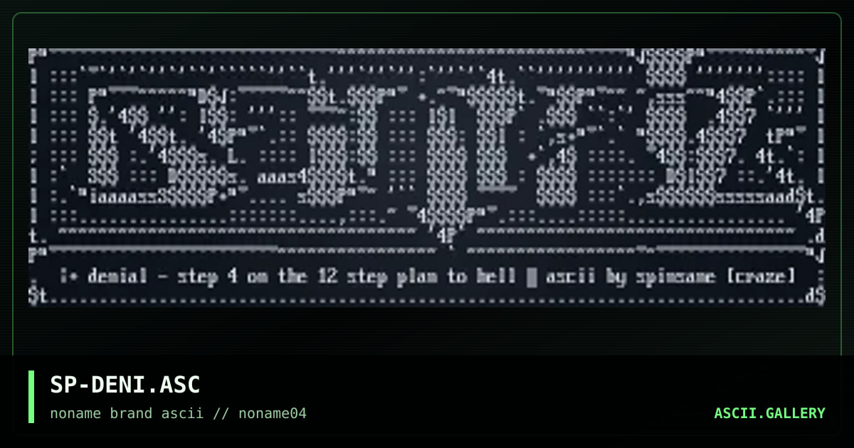 SP-DENI.ASC, by spinsane, 1996