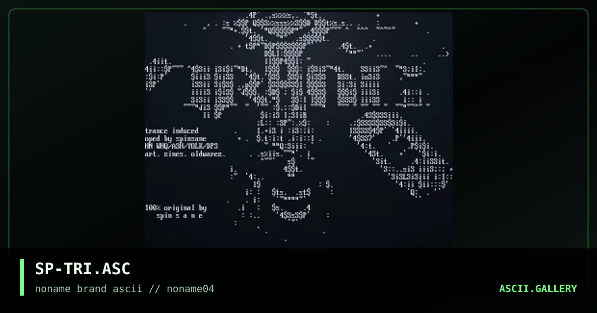 SP-TRI.ASC, by spinsane, 1996