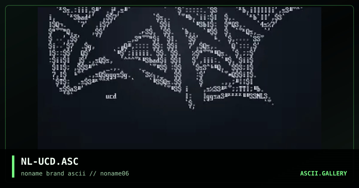 NL-UCD.ASC, by nahal, 1996