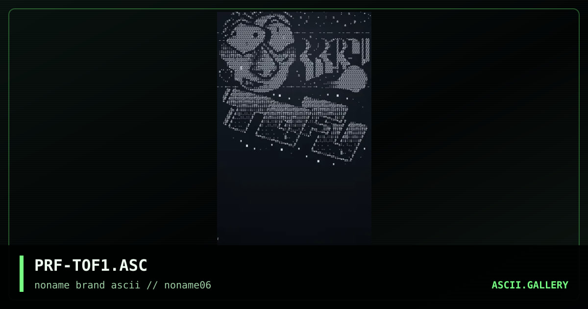 PRF-TOF1.ASC, by purify, 1996