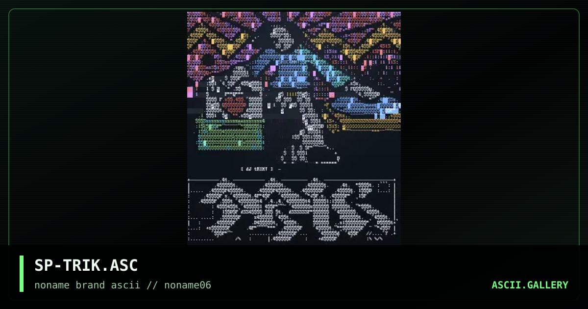SP-TRIK.ASC, by spinsane, 1996
