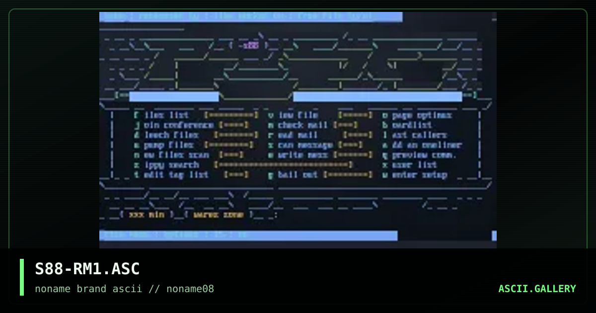 S88-RM1.ASC, by super88, 1997