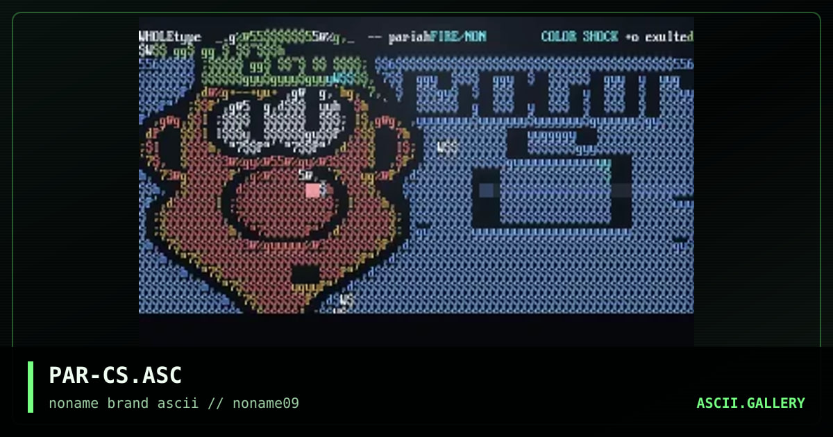 color shock, by pariah, 1997