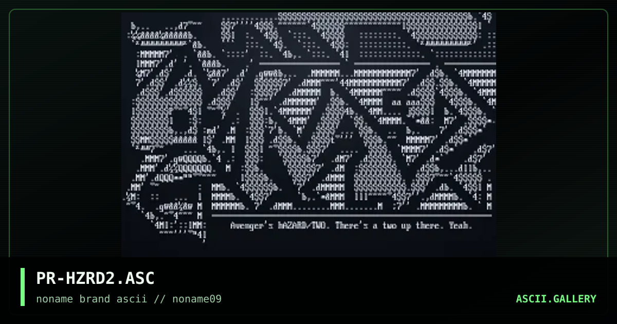 PR-HZRD2.ASC, by the prodigy, 1997