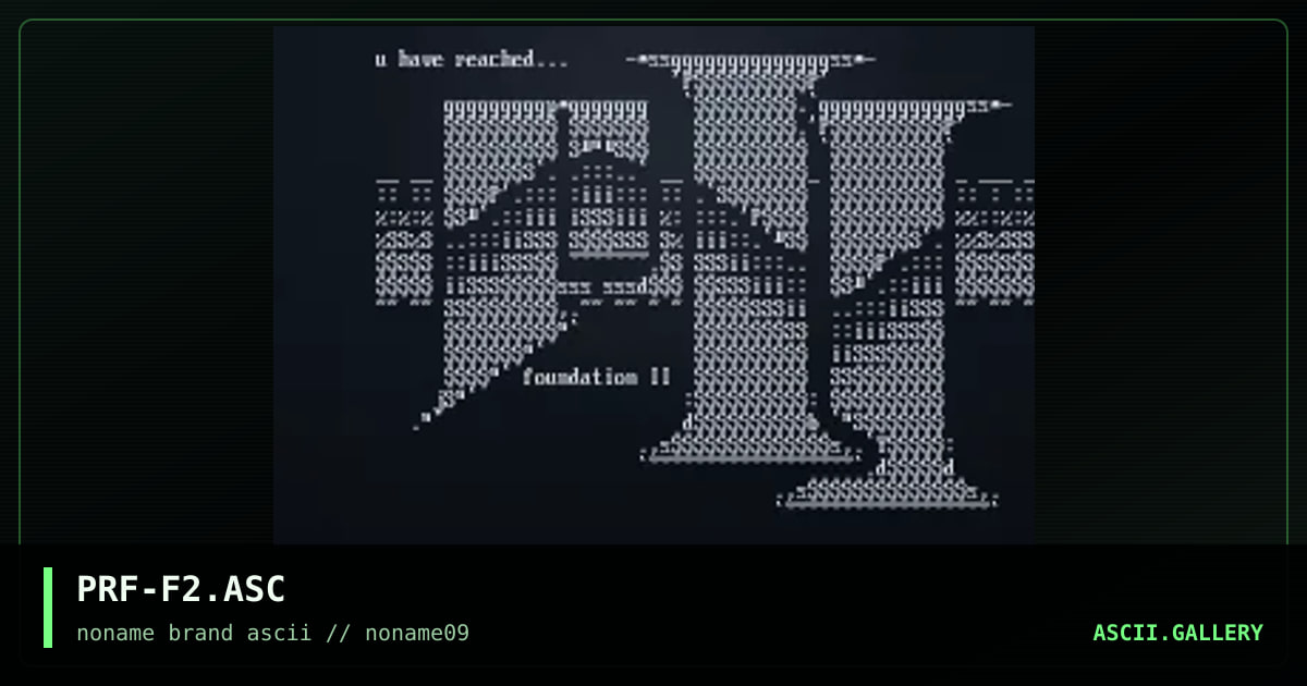 PRF-F2.ASC, by purify, 1997