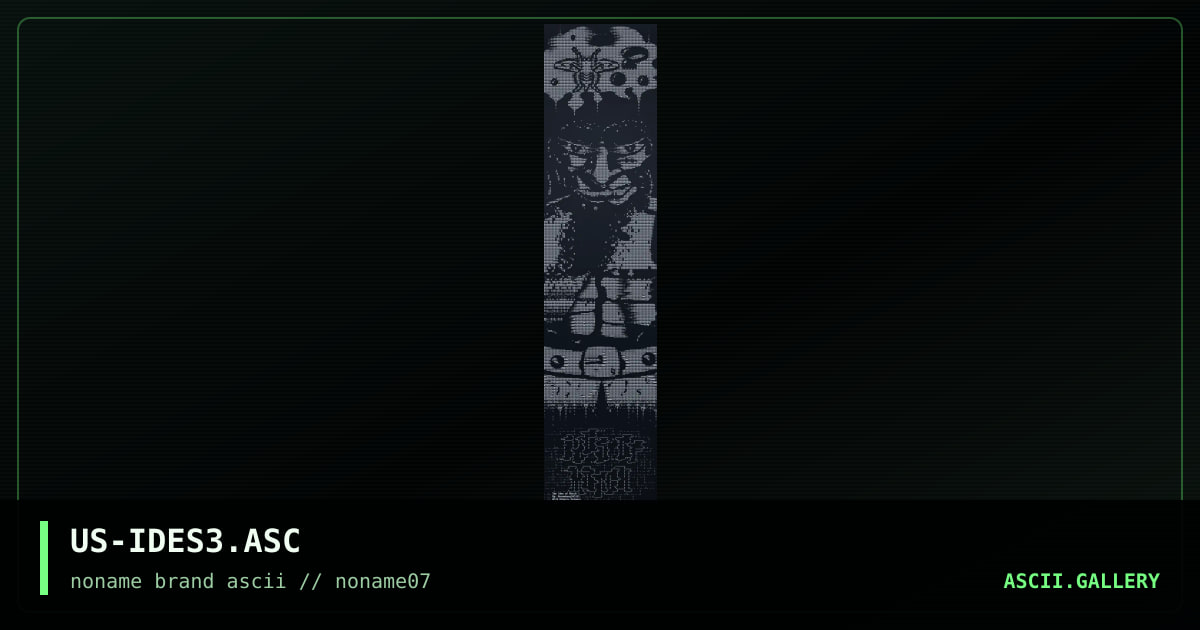 US-IDES3.ASC, by purify, megga hertz, 1996