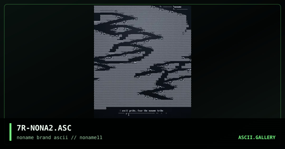 7R-NONA2.ASC, by tripulogic, 1998