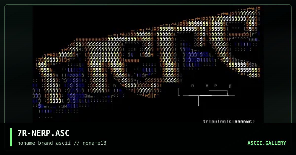 nerp phromo, by tripulogic, 1998