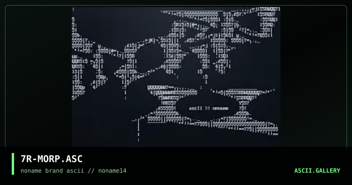 7R-MORP.ASC, by tripulogic, 1998
