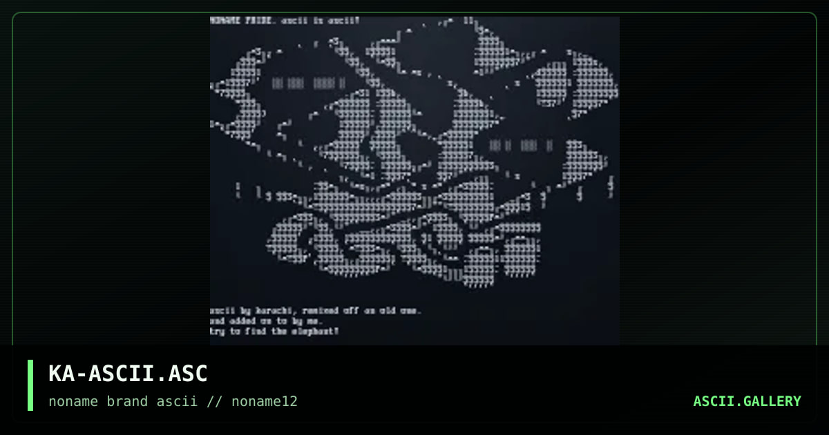 KA-ASCII.ASC, by karachi, 1998