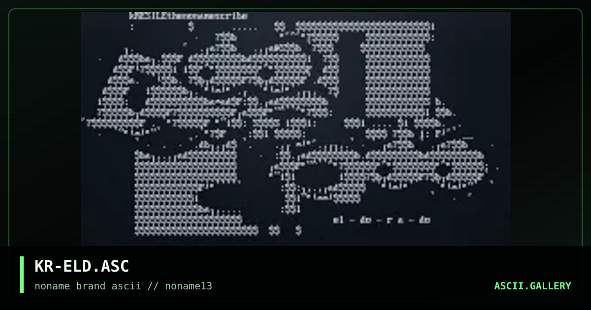 KR-ELD.ASC, by kresile, 1998