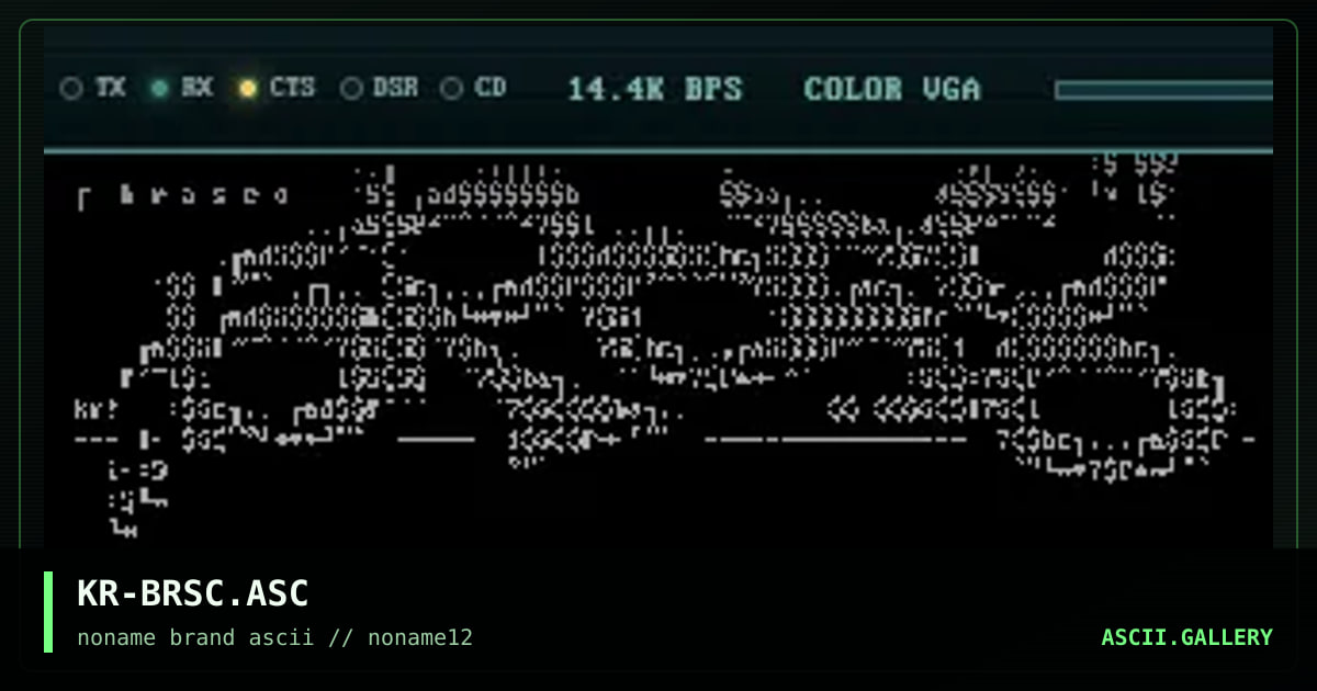 KR-BRSC.ASC, by kresile, 1998