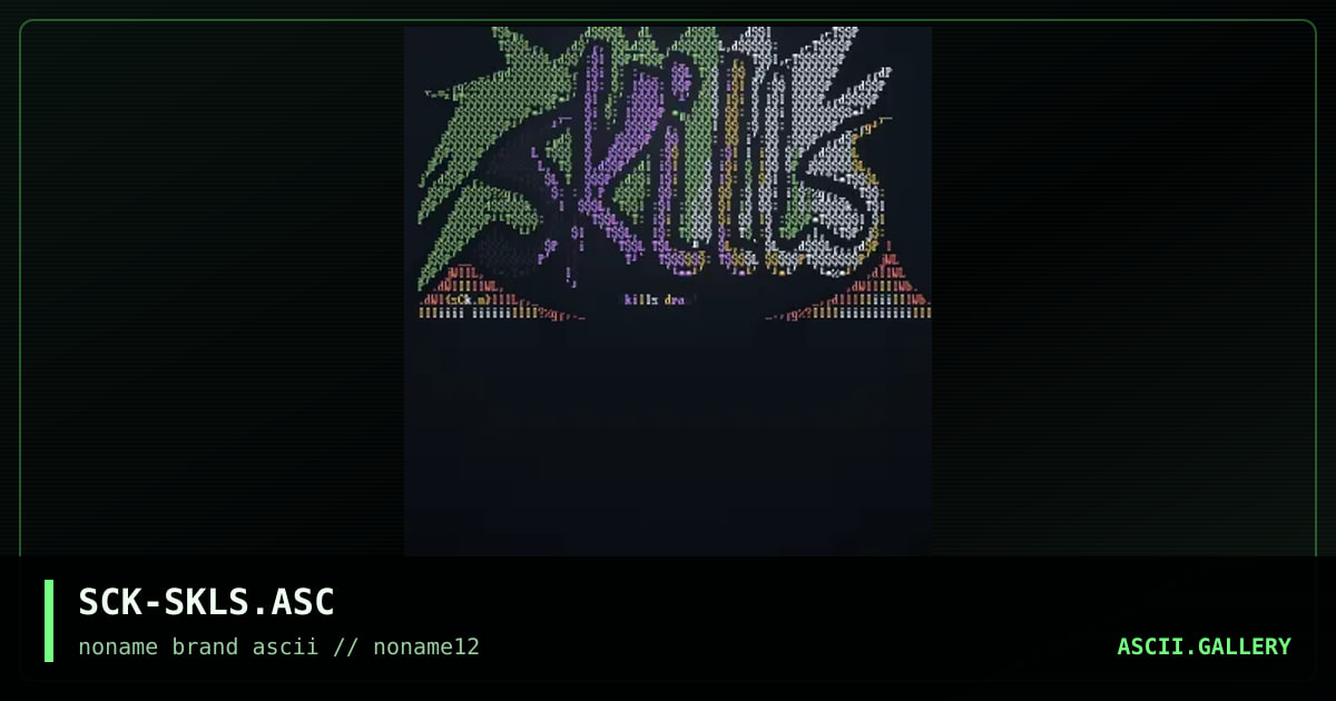 SCK-SKLS.ASC, by psylock, 1998