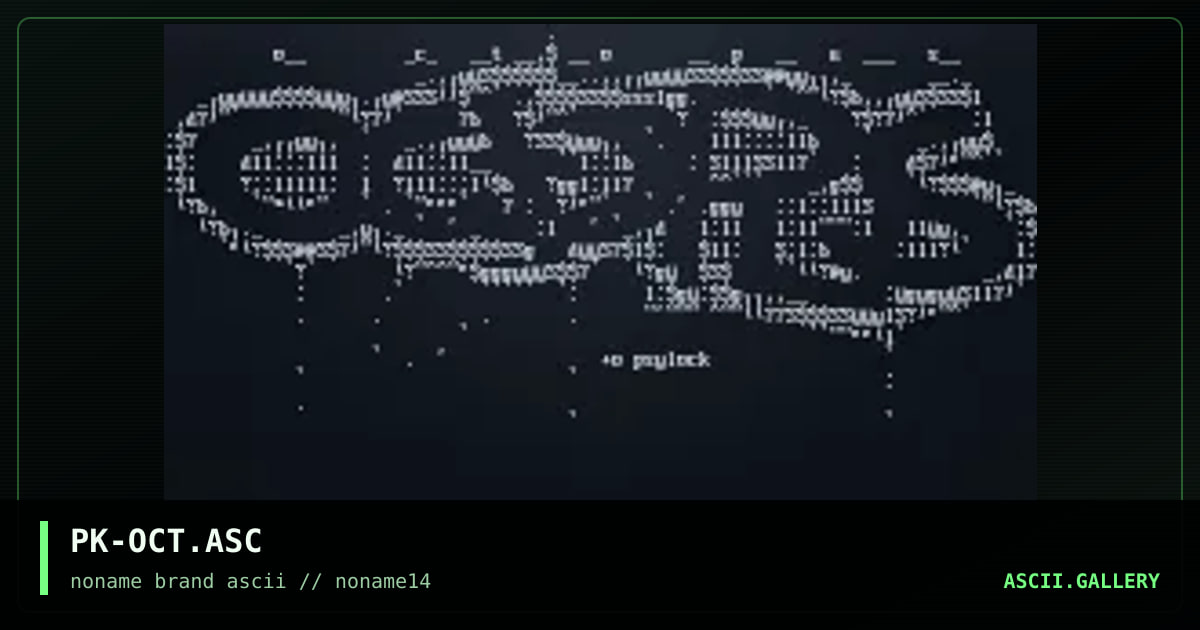 PK-OCT.ASC, by psykoholic, 1998