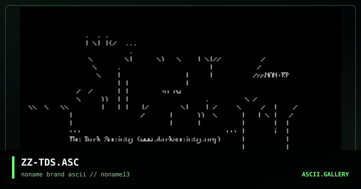 ZZ-TDS.ASC, by kayozz, 1998