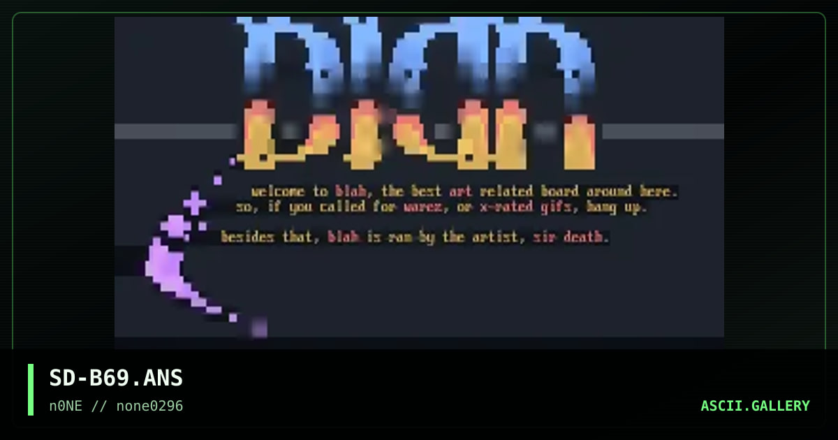 SD-B69.ANS, by sirdeath, 1996